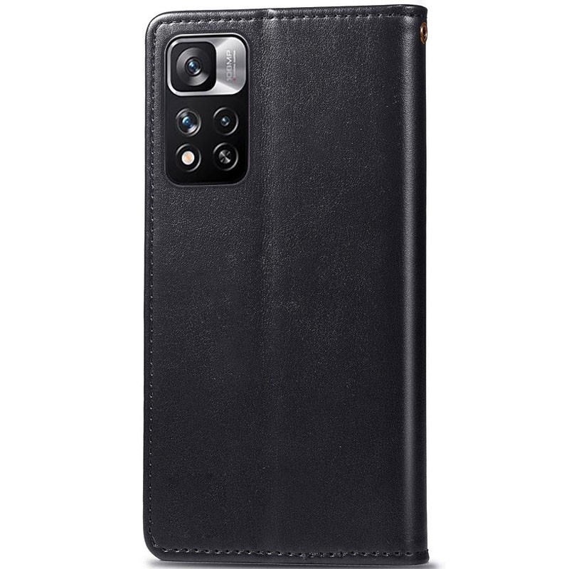 Книжка GETMAN Gallant для Xiaomi Note 11 Pro /Note 11 Pro 5G/12 Pro 4G чорна-1