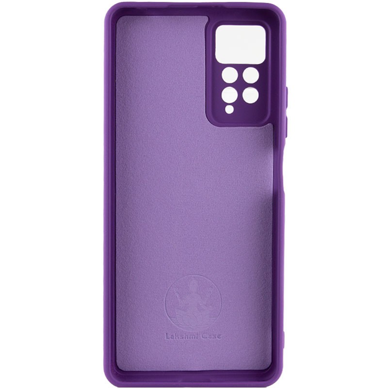 Silicone Cover Full Camera without Logo (A) для Xiaomi Note 11 Pro/Note 12 Pro 4G (Purple)-1