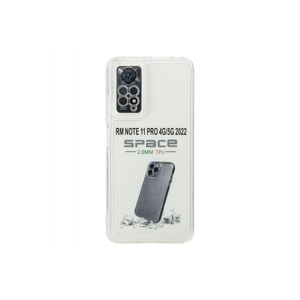 Накладка Space TPU для Xiaomi Note 11 Pro / Note 12 Pro 4G Transparent-0