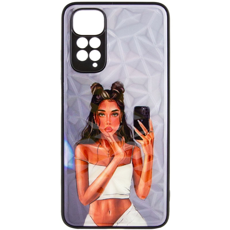 Накладка Ladies Camera для Xiaomi Note 11 Pro/Note 12 Pro 4G Black in white-0