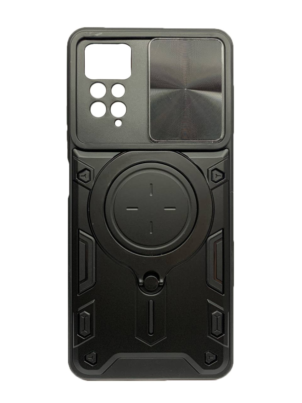 Накладка Protective Stand Case для Xiaomi Note 11 Pro /Note 12 Pro 4G (Black)-0
