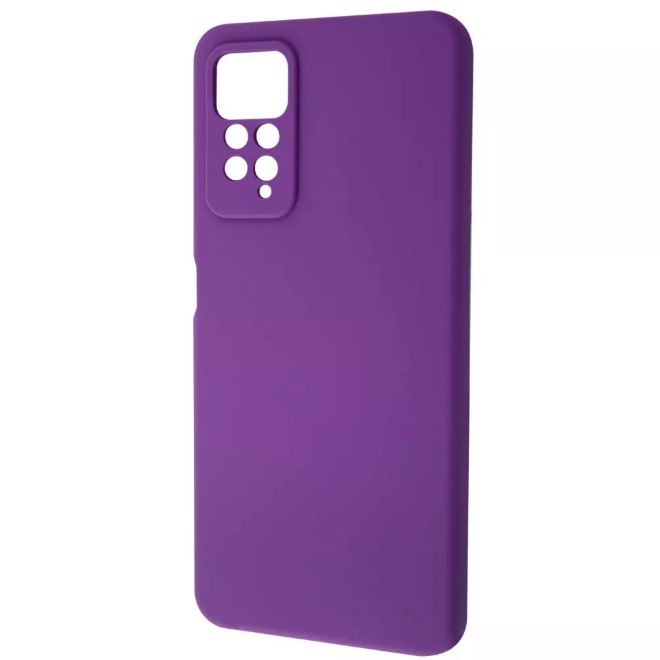 WAVE Full Silicone для Xiaomi Redmi Note 11 Pro 4G/Note 12 Pro 4G (Dark purple)-0