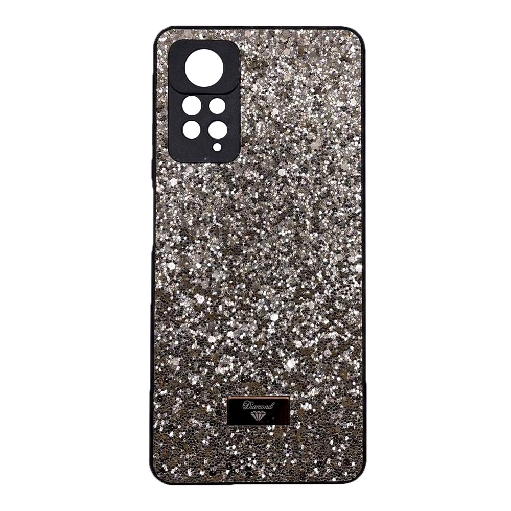 Накладка Bling Grainy Diamond Separate Camera для Xiaomi Redmi Note 11/Note 11s (Світло-золота)-0