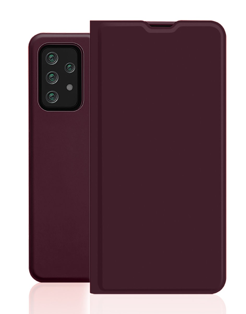 Книжка Gelius Shell для Xiaomi Note 13 Pro 4G/Poco M6 Pro 4G марсала-0