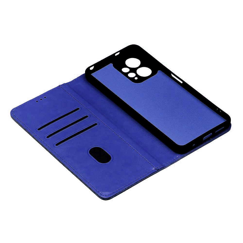 Книжка Chess Skin для Xiaomi Note 12 4G (Темно синя)-1