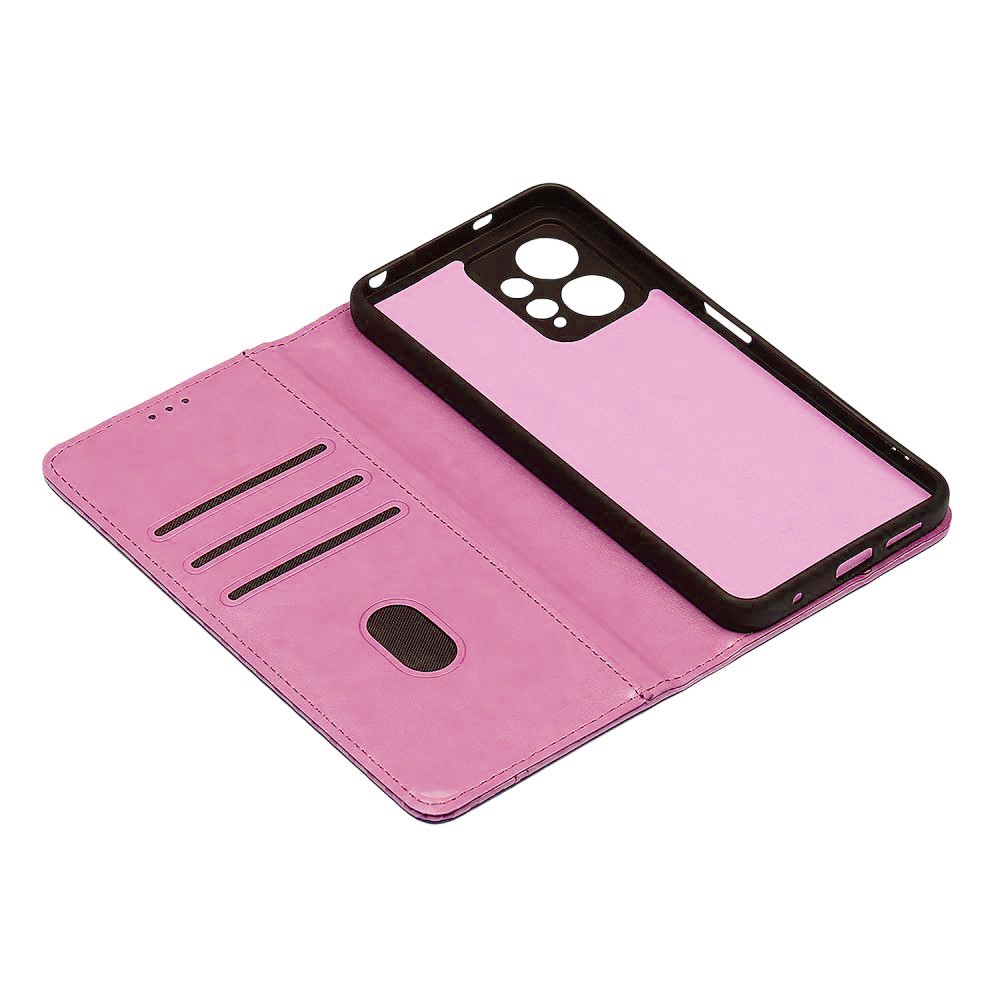 Книжка Chess Skin для Xiaomi Note 12 4G (Рожева)-1