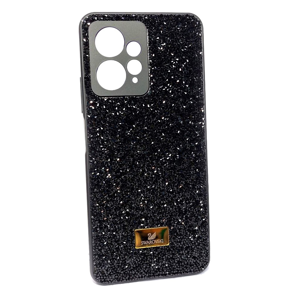 Накладка Grainy Diamonds для Xiaomi Note 12 4G чорна-0
