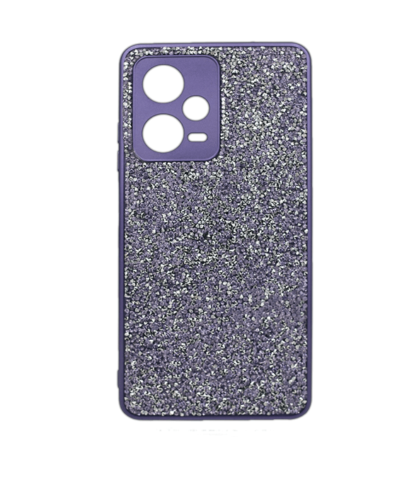 Накладка Grainy Diamonds для Xiaomi Note 12 Pro 5G фіолетова-0