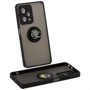 Накладка Totu Gingle Ring для Xiaomi Redmi Note 12 Pro 5G / Poco X5 Pro чорна-0