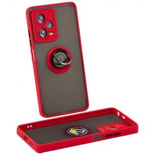 Накладка Totu Gingle Ring для Xiaomi Redmi Note 12 Pro 5G / Poco X5 Pro червона-0