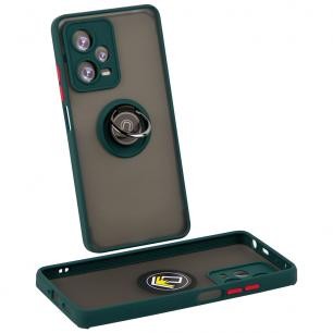 Накладка Totu Gingle Ring для Xiaomi Redmi Note 12 Pro 5G / Poco X5 Pro олива-0