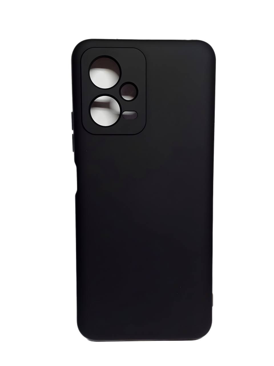 Silicone Cover Full Camera without Logo (A) для Xiaomi Redmi Note 12 (5G)/POCO X5 (Black)-0