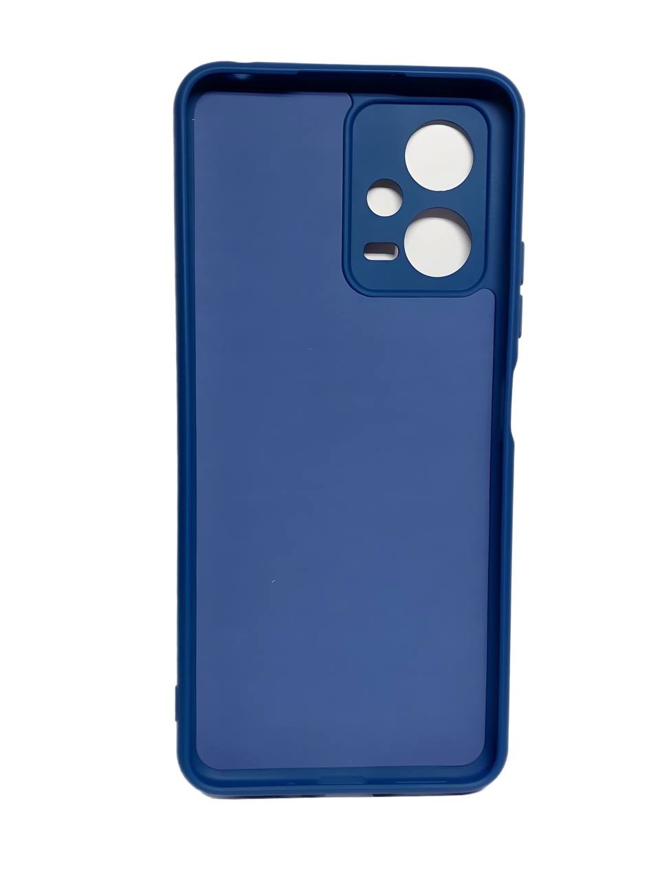 Silicone Cover Full Camera without Logo (A) для Xiaomi Redmi Note 12 (5G)/POCO X5 (Dark blue)-1