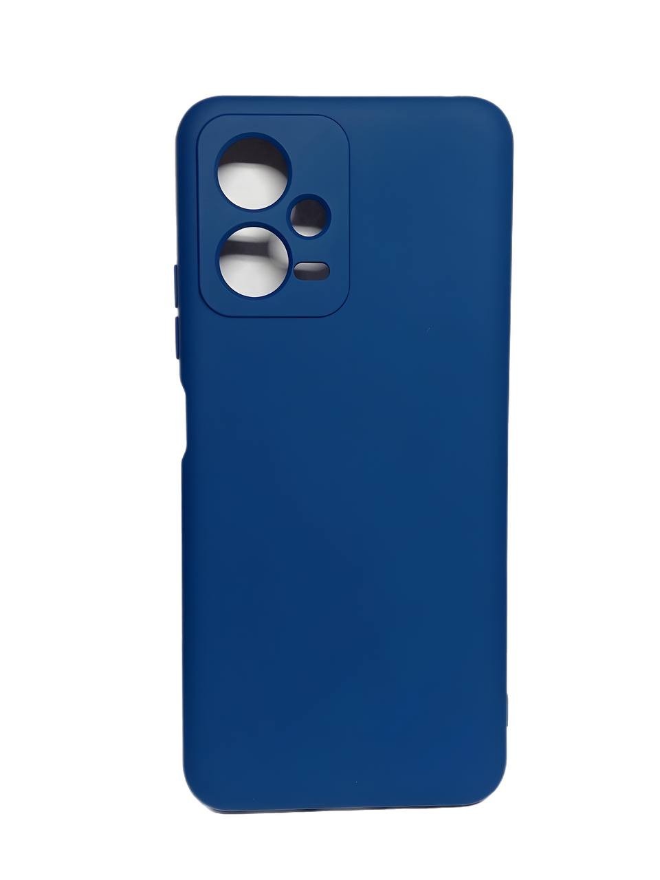 Silicone Cover Full Camera without Logo (A) для Xiaomi Redmi Note 12 (5G)/POCO X5 (Dark blue)-0