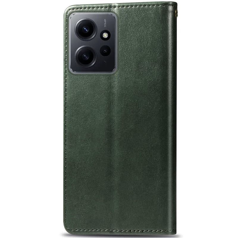 Книжка GETMAN Gallant для Xiaomi Note 12 4G Зелена-1