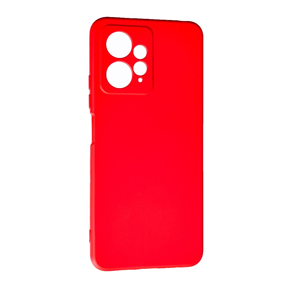 Накладка Silicone case SMTT для Xiaomi Note 12 4G (Red)-0