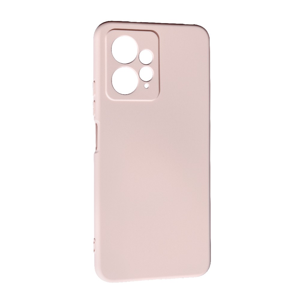 Накладка Silicone case SMTT для Xiaomi Note 12 4G (Pink sand)-0