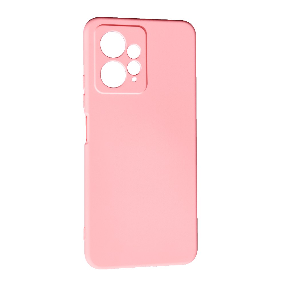 Накладка Silicone case SMTT для Xiaomi Note 12 4G (Pink)-0