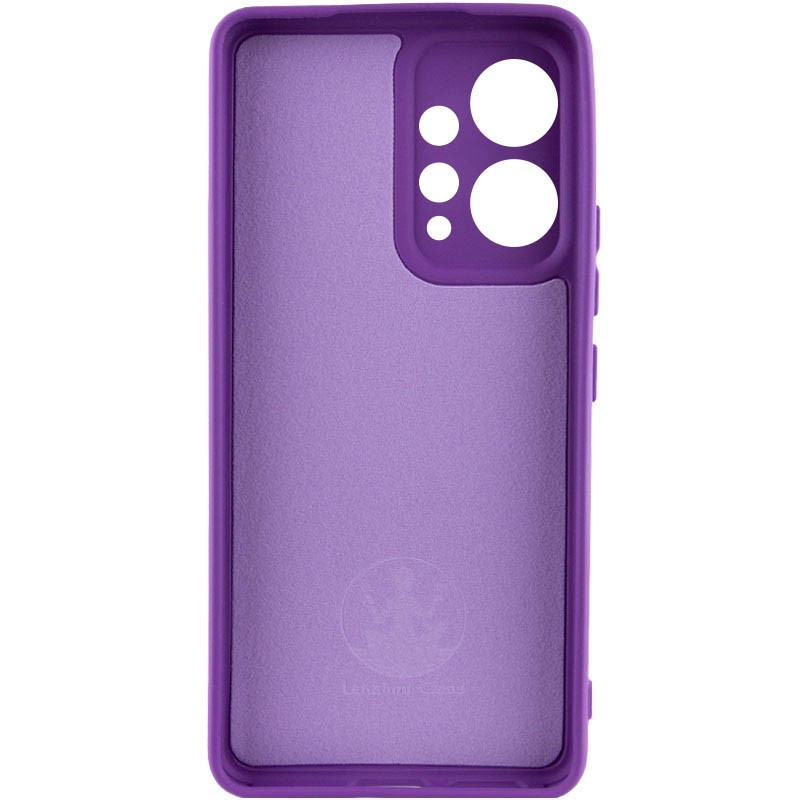 Silicone Case Full Protective No Logo для Xiaomi Note 12 4G (Purple)-1