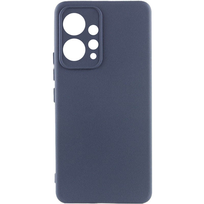 Silicone Case Full Protective No Logo для Xiaomi Note 12 4G (Midnight blue)-0