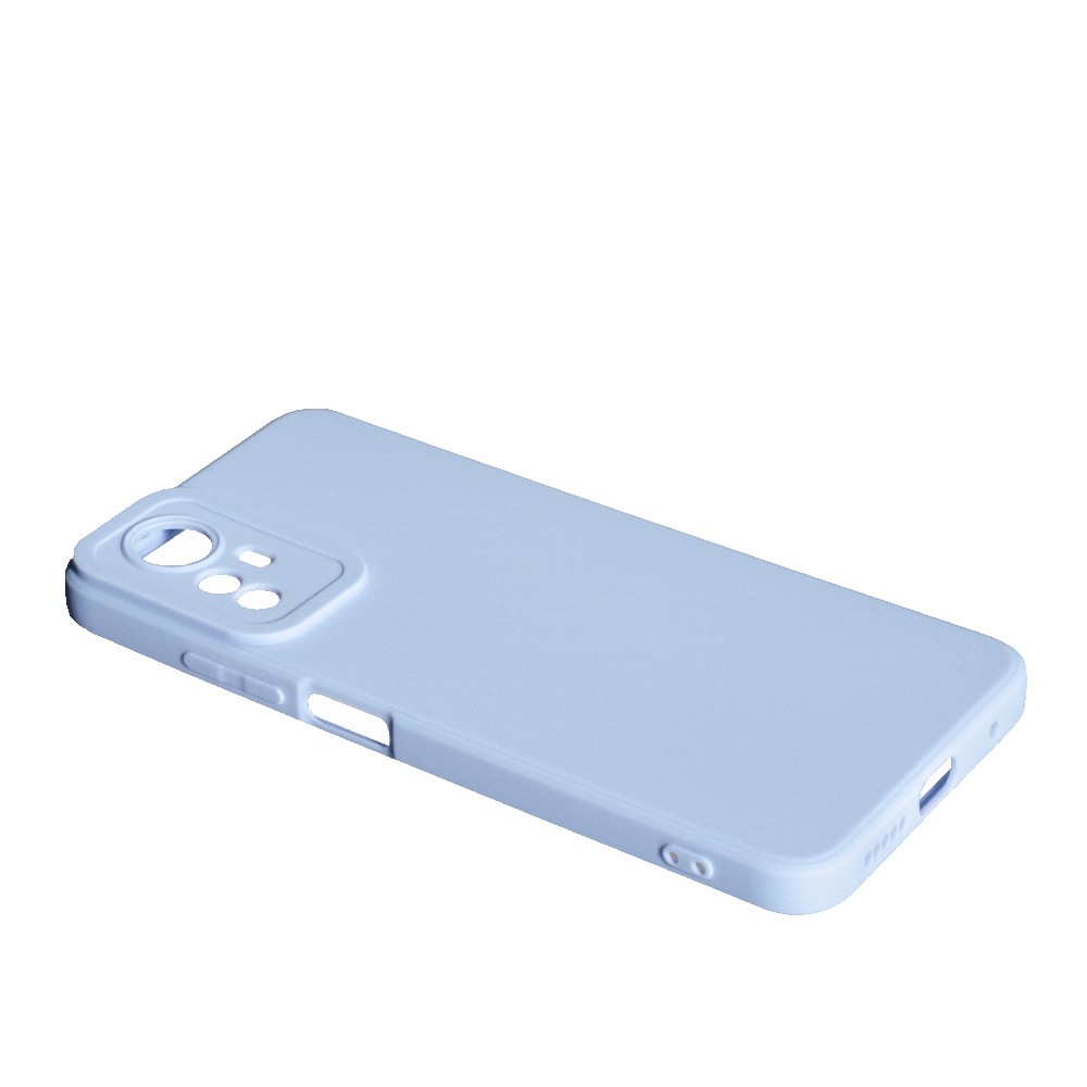 Накладка Silicone SMTT для Xiaomi Note 12s 4G (Lilac cream)-1