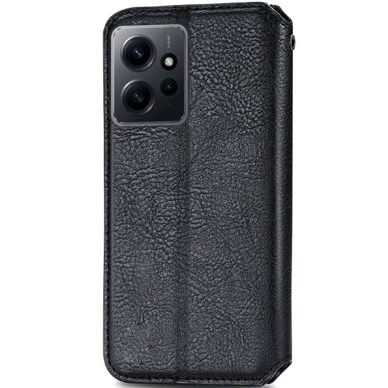 Книжка GETMAN Cubic для Xiaomi Redmi Note 12 4G  чорна-1