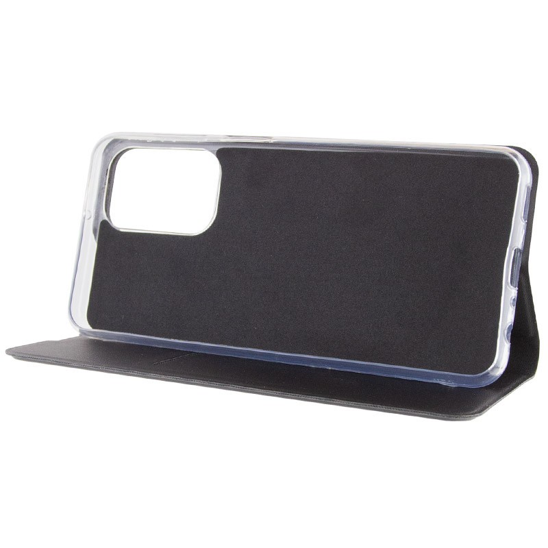 Книжка GETMAN Elegant (PU) для Xiaomi Note 12 4G (Чорна)-4