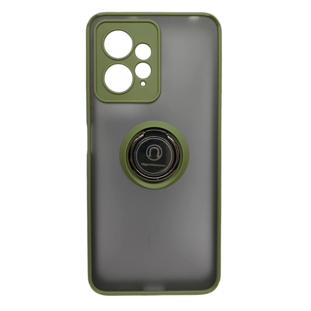 Накладка Totu Gingle Ring для Xiaomi Redmi Note 12 4G олива-0