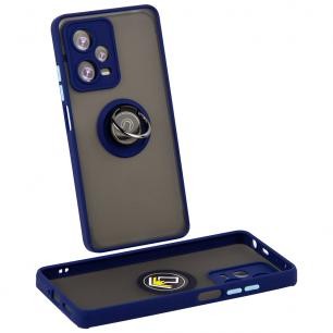 Накладка Totu Gingle Ring для Xiaomi Redmi Note 12 Pro 5G синя-0