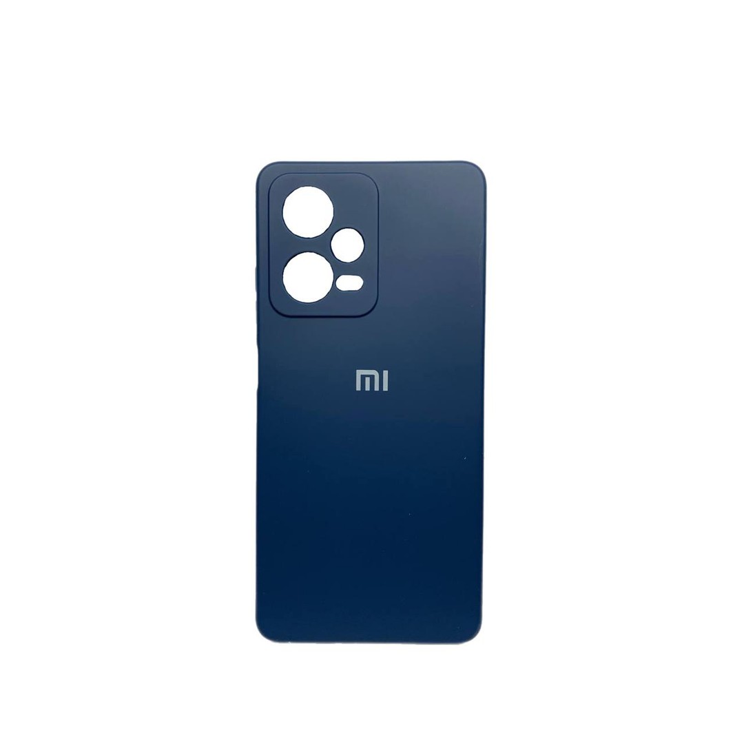 Silicone Case Full для Xiaomi Note 12 Pro 5G Navy blue-0