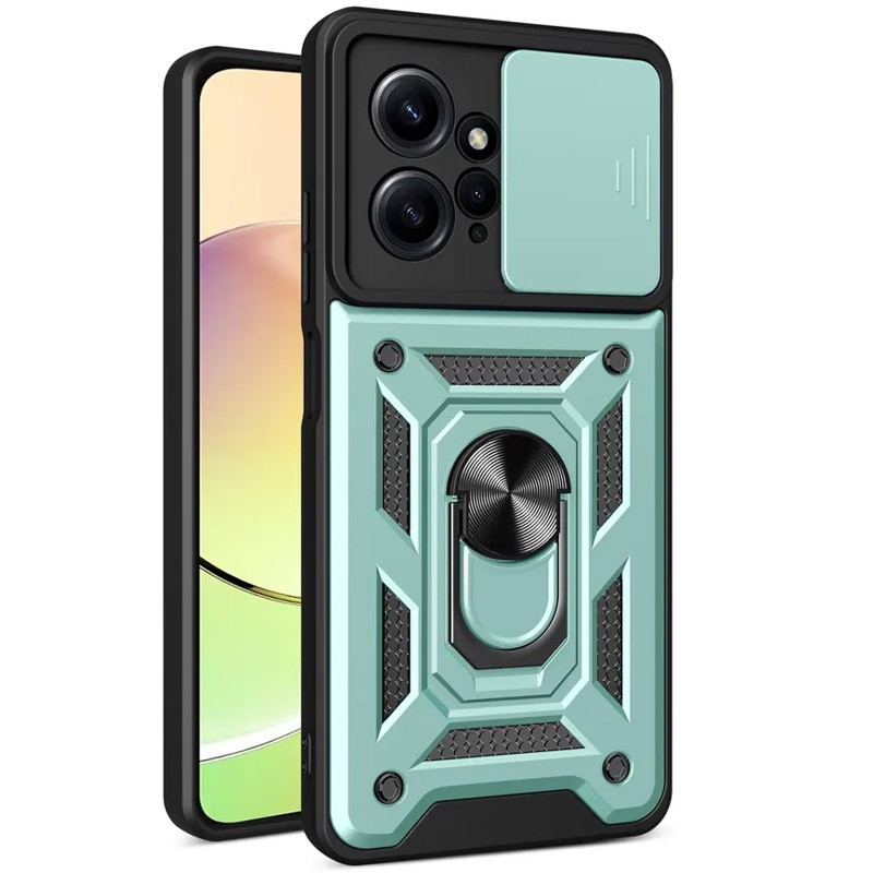Накладка Camshield Serge Ring для Xiaomi Note 12 4G Зелена-0