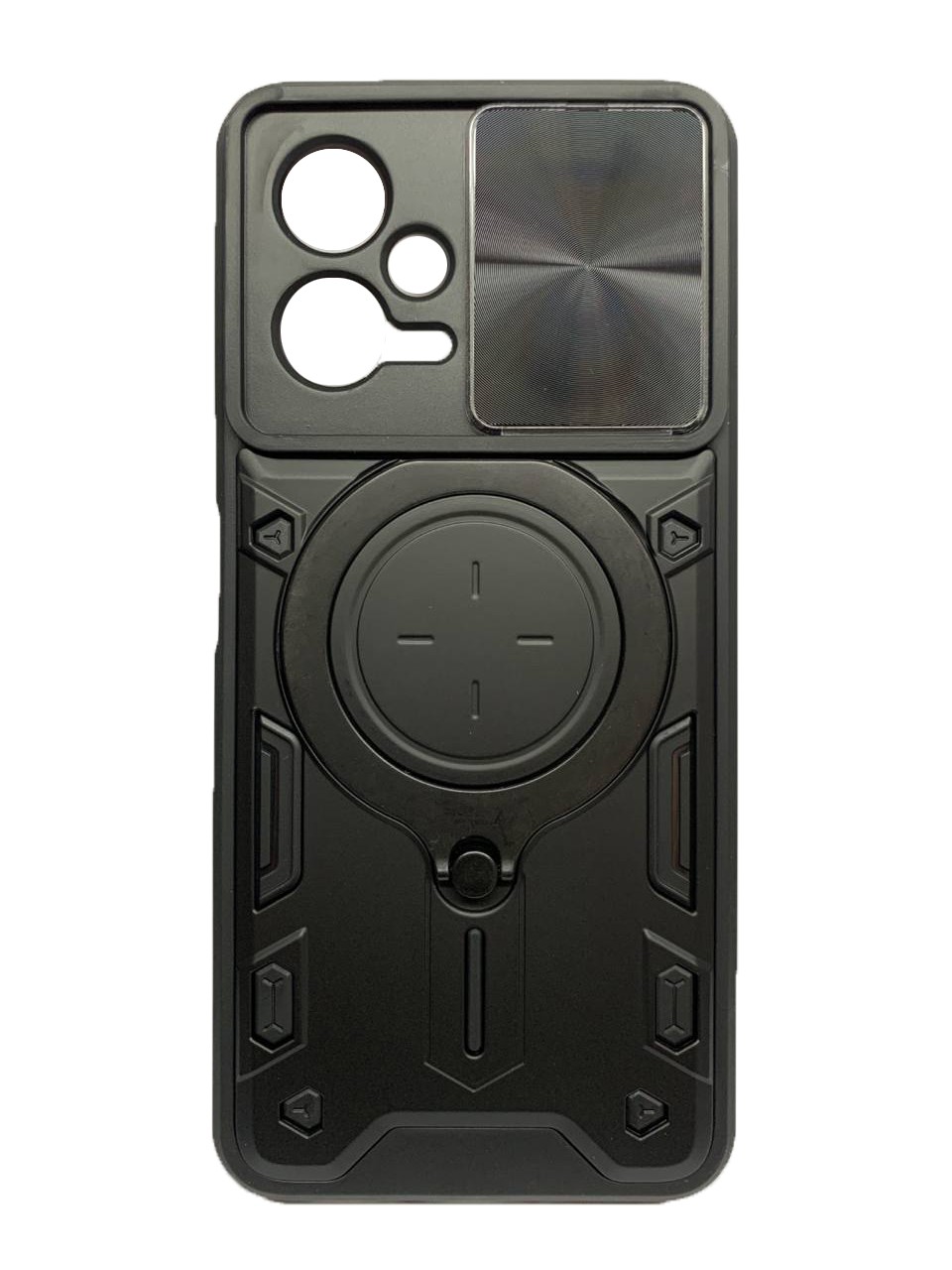 Накладка Protective Stand Case для Xiaomi Note 12 5G (Black)-0