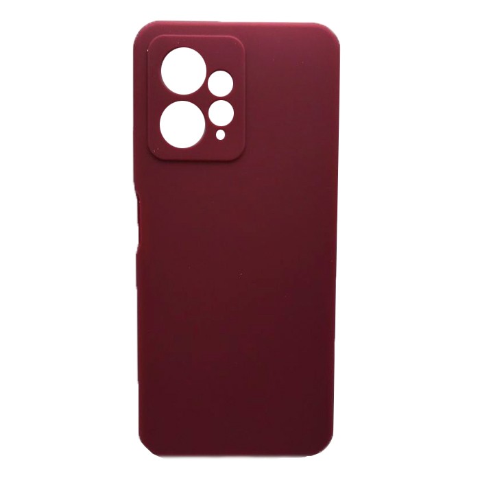 Накладка Fibra для Xiaomi Redmi Note 12 (4G) Marsala-0
