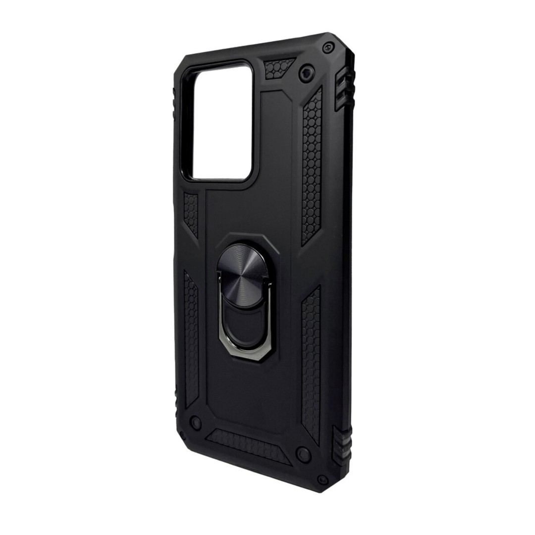 Накладка під магнітний тримач Serge Ring  для Xiaomi Note 12 4G Чорна-0