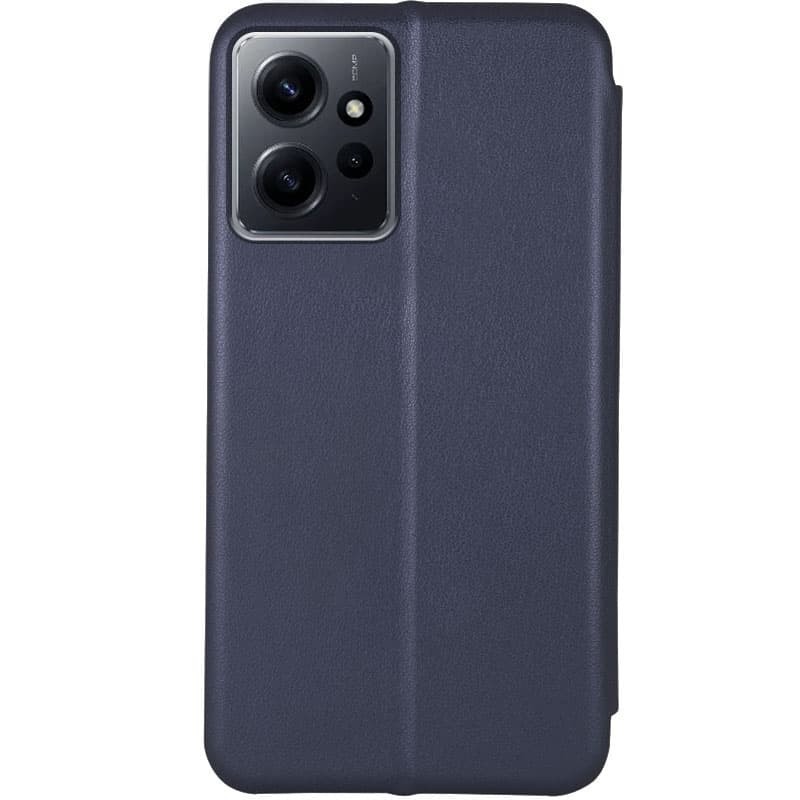 Книжка Premium для Xiaomi Redmi Note 12 4G темно-синя-1