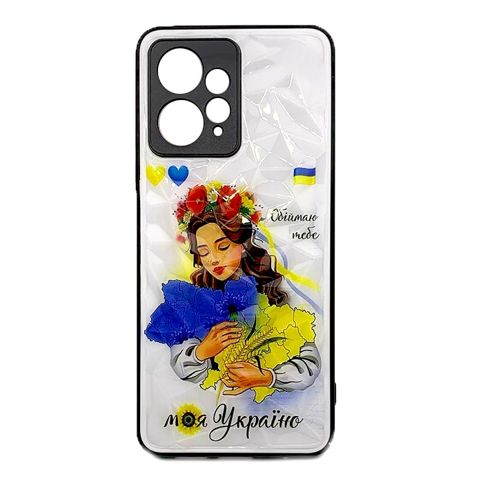 Накладка Ladies для Xiaomi Note 12 4G Люблю Україну-0