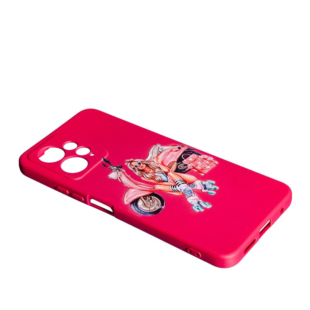 Накладка Silicone Case Art для Xiaomi Note 12 (4G)  Rollers-1