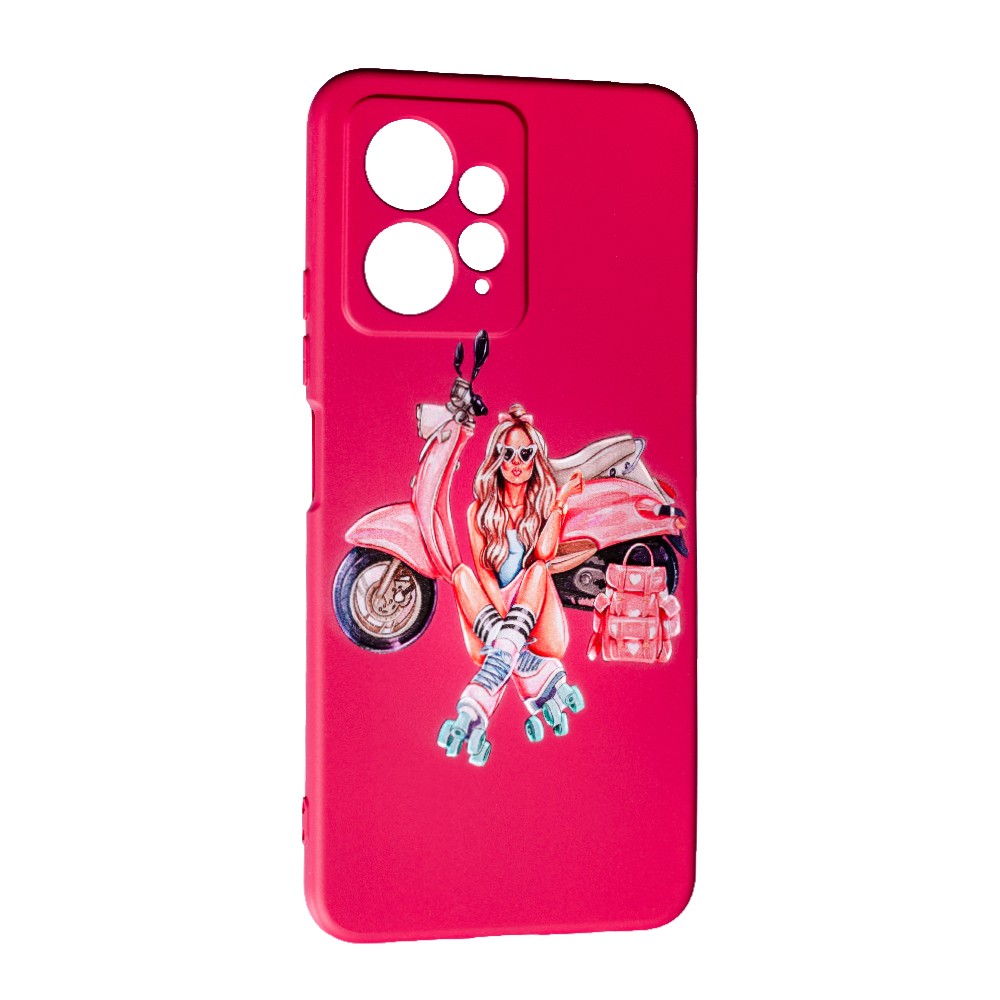Накладка Silicone Case Art для Xiaomi Note 12 (4G)  Rollers-0