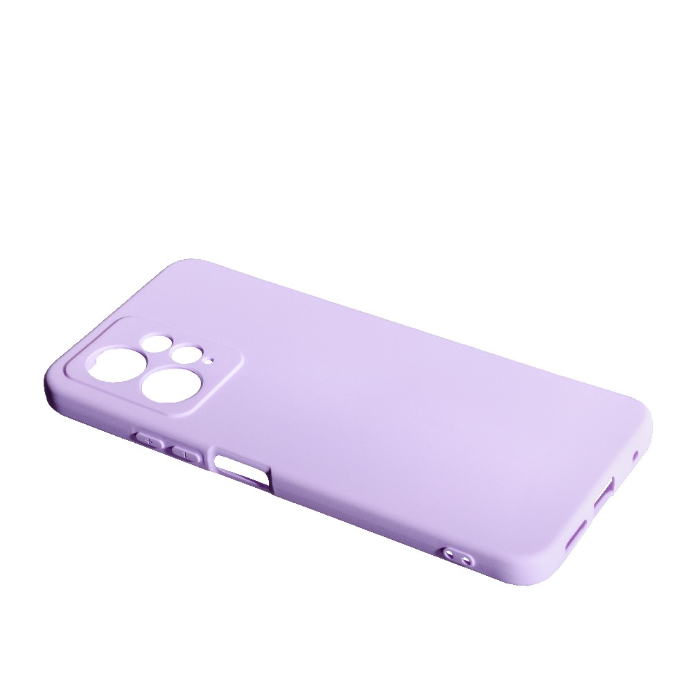 Накладка Silicone case SMTT для Xiaomi Note 12 4G (Purple)-1
