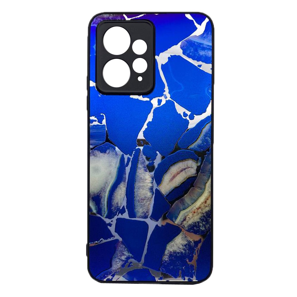 Накладка Marble Ultraviolet для Xiaomi Redmi Note 12 4G Blue-0