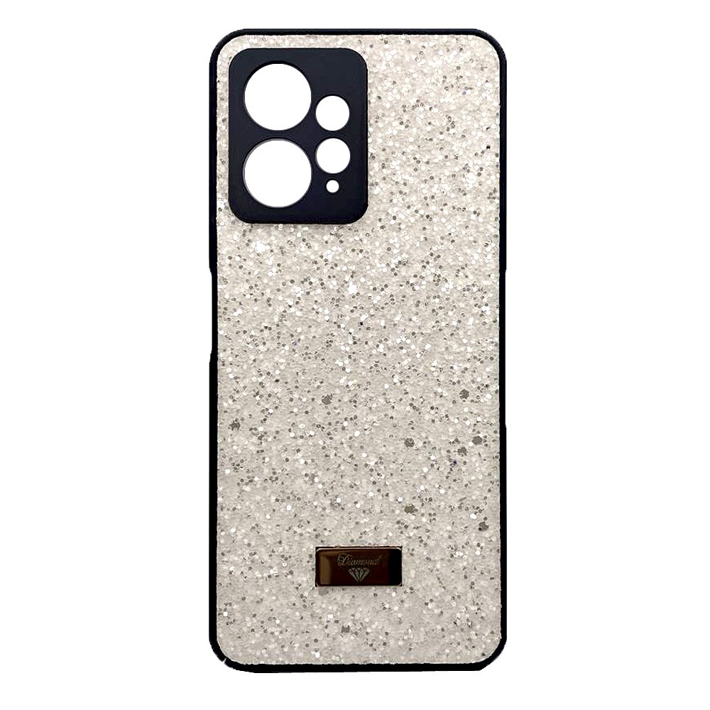 Накладка Bling Grainy Diamond Separate Camera для Xiaomi Note 12 4G (Кремова)-0