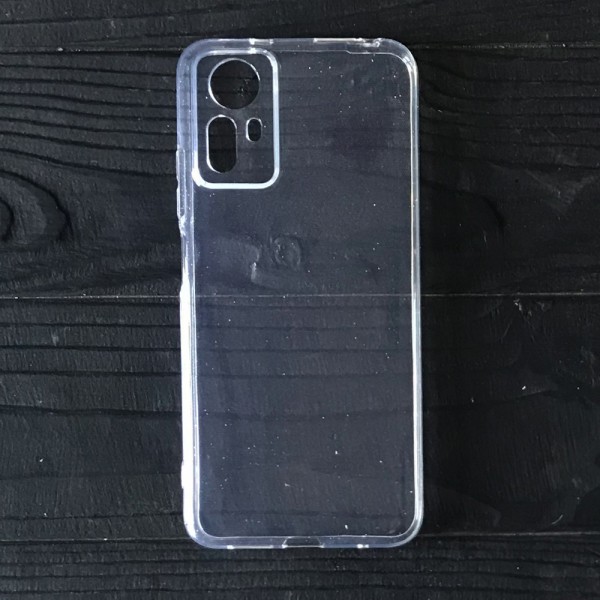 Накладка Molan Cano Glossy Jelly для Xiaomi Note 12s прозора з блискітками-0