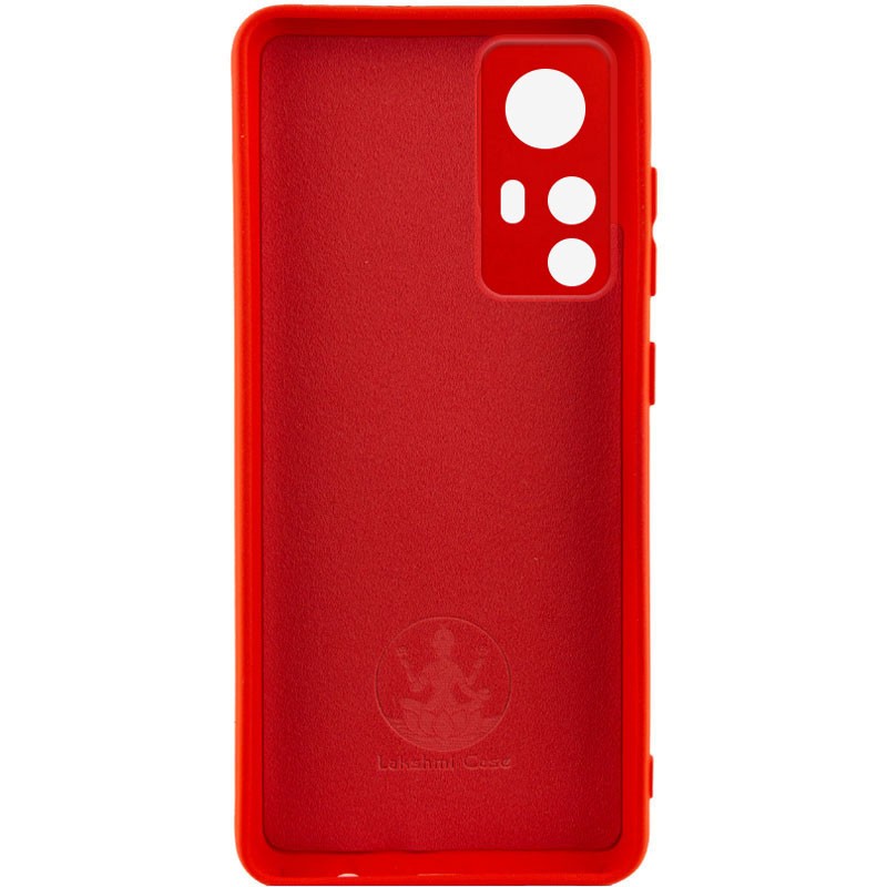 Silicone Case Full Protective No Logo для Xiaomi Note 12s (Red)-1