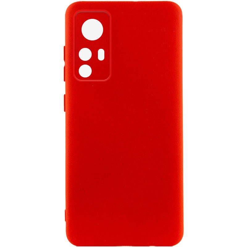 Silicone Case Full Protective No Logo для Xiaomi Note 12s (Red)-0