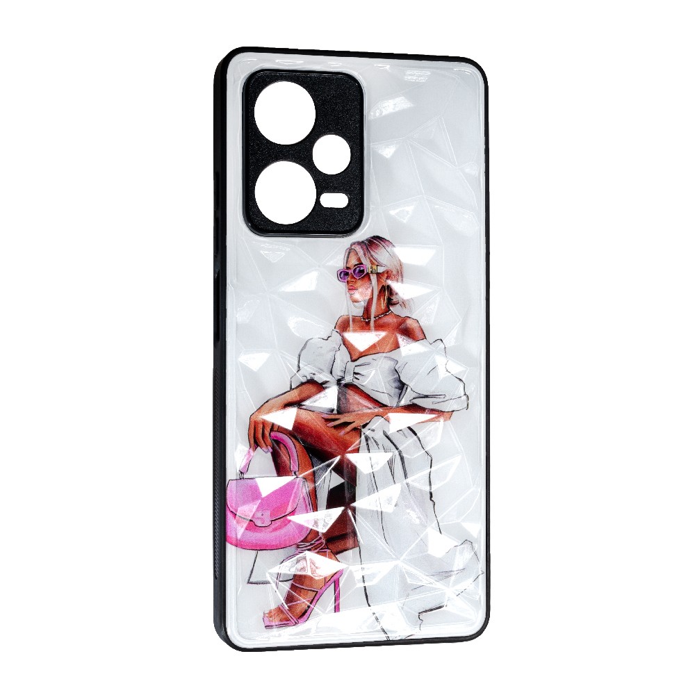Накладка Ladies Camera для Xiaomi Redmi Note 12 Pro Plus Pink bag-0
