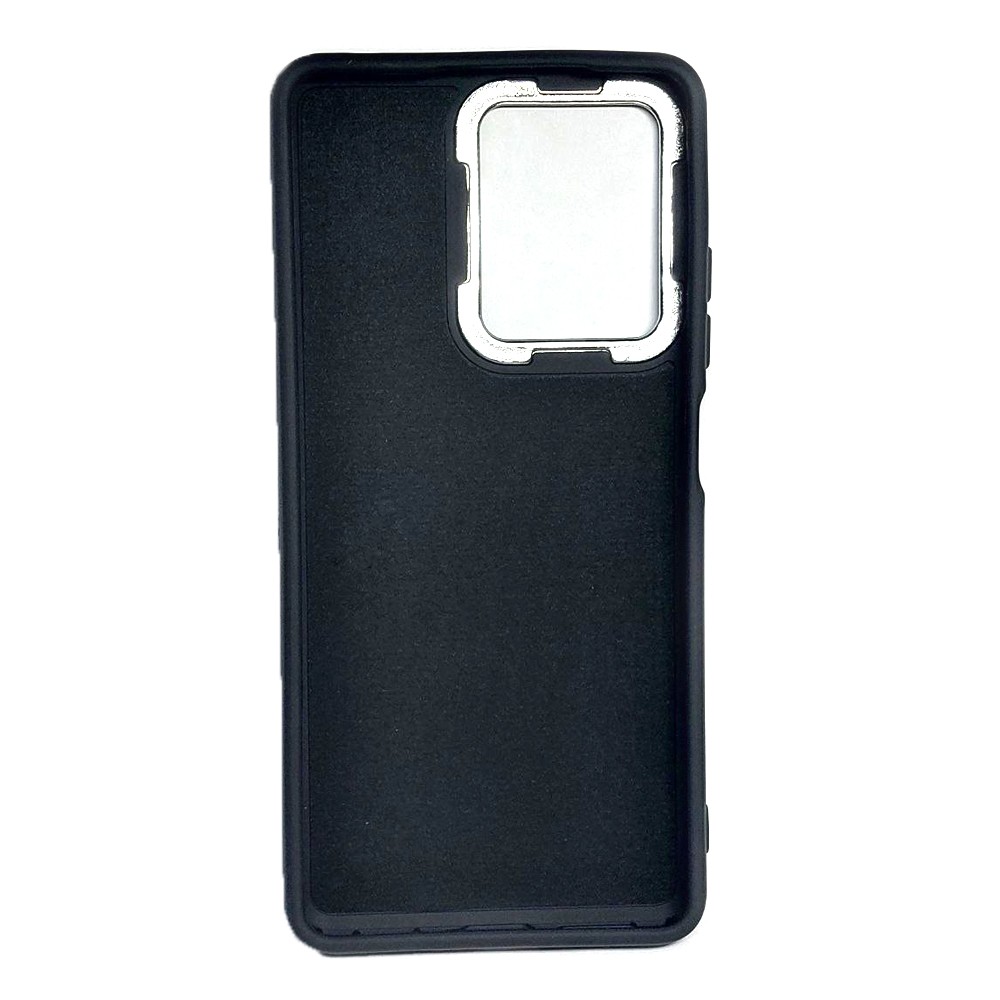 Накладка Lux Matte з мікрофіброю Xiaomi Redmi Note 12 Pro Plus Black-1