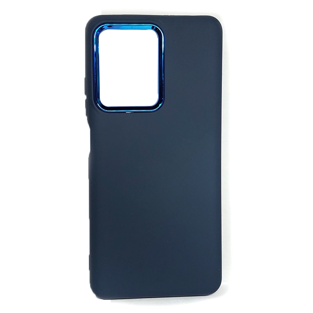 Накладка Lux Matte з мікрофіброю Xiaomi Redmi Note 12 Pro Plus Dark blue-0