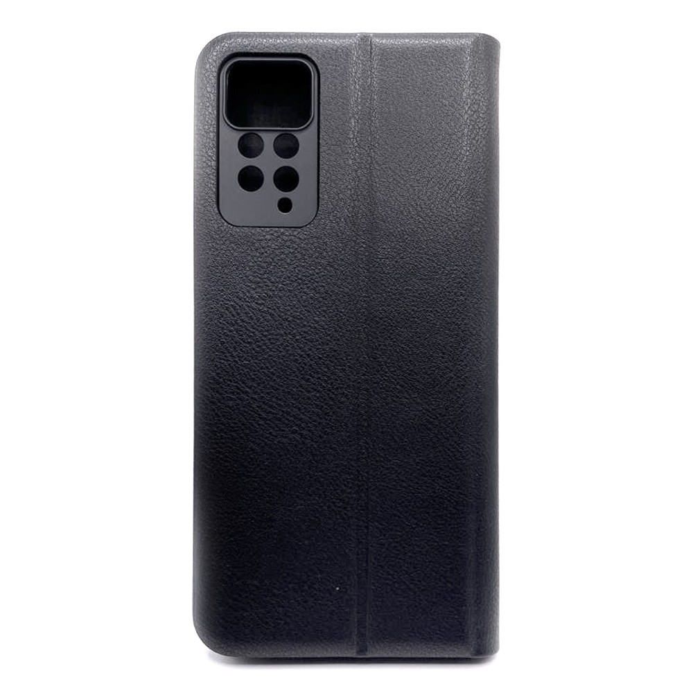 Книжка LEATHER для Xiaomi Redmi Note 11 Pro / Note 12 Pro чорна-1