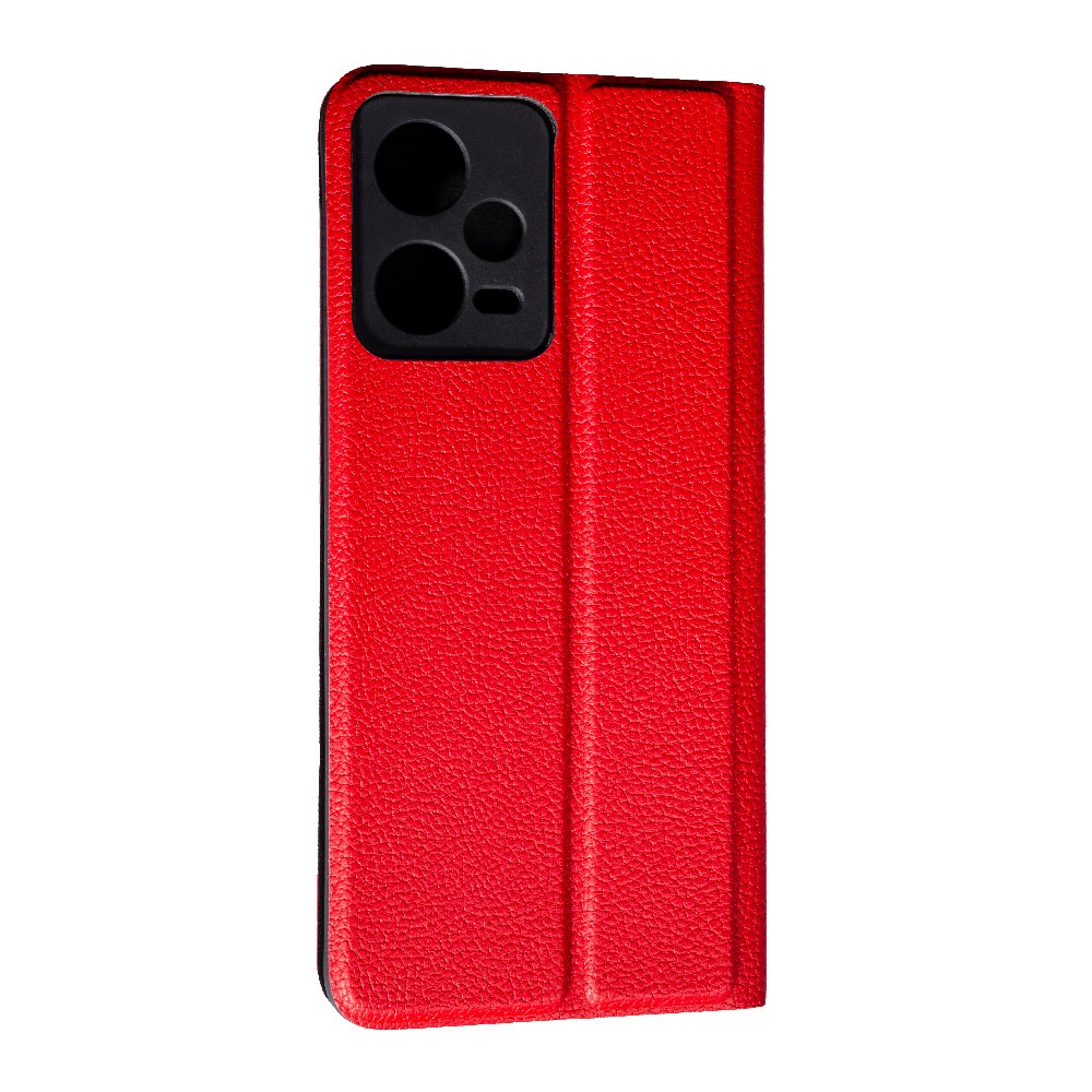 Книжка ELITE Stage для Xiaomi Redmi Note 12 Pro 5G червона-1