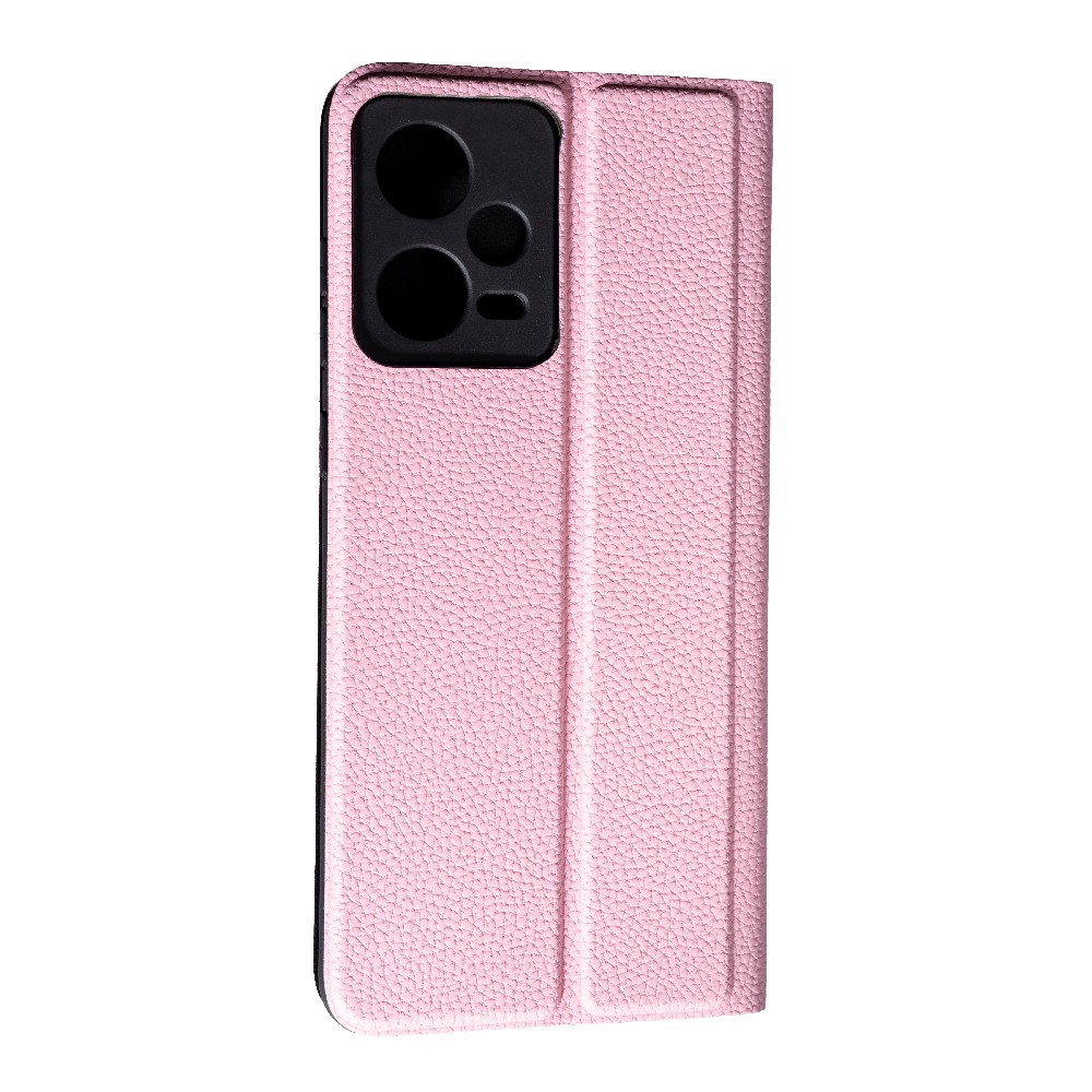 Книжка ELITE Stage для Xiaomi Redmi Note 12 Pro 5G рожева-1